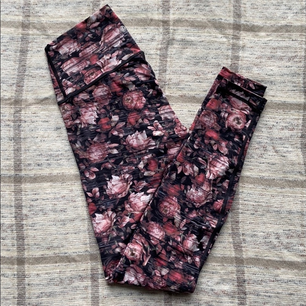 Lululemon Floral Wonder Under Tight